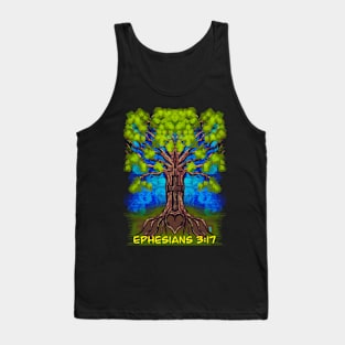 Ephesians 3:17 Tank Top